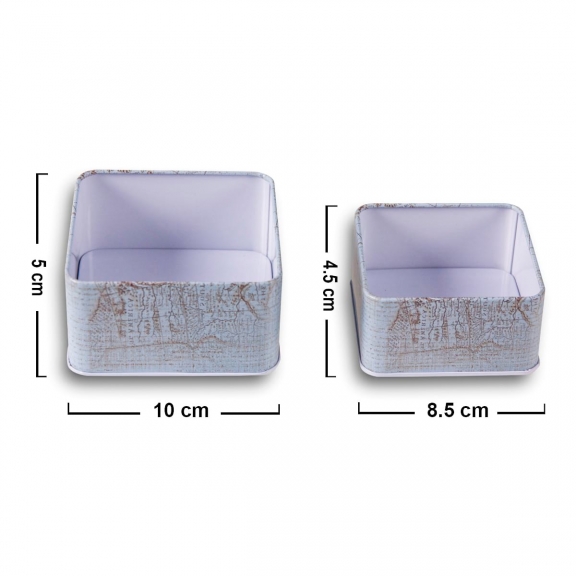 2'Lİ DİKİŞ KUTUSU 10x10 - 9x9 CM ÖLÇÜLERİNDE