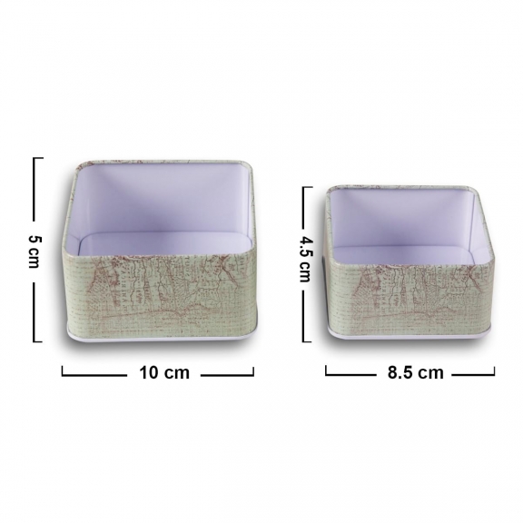 2'Lİ DİKİŞ KUTUSU 10x10 - 9x9 CM ÖLÇÜLERİNDE
