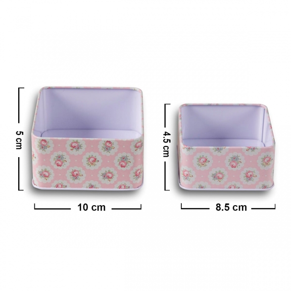 2'Lİ DİKİŞ KUTUSU 10x10 - 9x9 CM ÖLÇÜLERİNDE