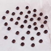  - AHŞAP BONCUK -KOYU KAHVE- 8 MM