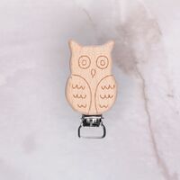  - AHŞAP EMZİK ZİNCİRİ KLİPSİ - BAYKUŞ