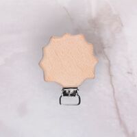  - AHŞAP EMZİK ZİNCİRİ KLİPSİ - KURABİYE