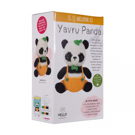 AMİGURUMİ KİT - YAVRU PANDA