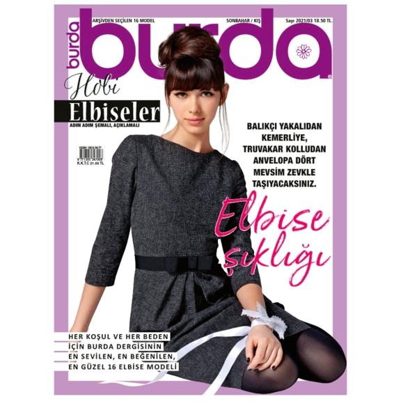 BURDA BEST OF ELBİSELER ÖZEL SERİ 2021/03