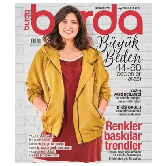 BURDA BÜYÜK BEDEN 2020/1 OCAK SAYISI