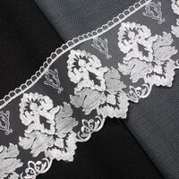 ZİRVE - Fransız Dantel 52906-KREM