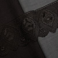 ZİRVE - Fransız Dantel 53005-SİYAH ZİRVE - Fransız Dantel 53005-SİYAH