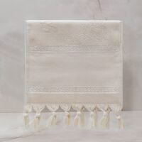 Glamour - GLAMOUR 30X50 JAKARLI ETAMİN SAÇAKLI HAVLU 1795-KAPUÇİNO Glamour - GLAMOUR 30X50 JAKARLI ETAMİN SAÇAKLI HAVLU 1795-KAPUÇİNO