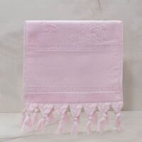 Glamour - GLAMOUR 30X50 JAKARLI ETAMİN SAÇAKLI HAVLU 1795-PUDRA Glamour - GLAMOUR 30X50 JAKARLI ETAMİN SAÇAKLI HAVLU 1795-PUDRA