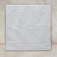 Glamour - GLAMOUR 50X90 JAKARLI ETAMİN DÜZ HAVLU 0705-BEYAZ Glamour - GLAMOUR 50X90 JAKARLI ETAMİN DÜZ HAVLU 0705-BEYAZ