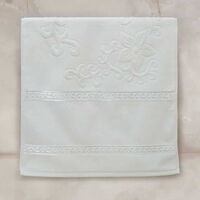 Glamour - GLAMOUR 50X90 JAKARLI ETAMİN DÜZ HAVLU 0705-KREM Glamour - GLAMOUR 50X90 JAKARLI ETAMİN DÜZ HAVLU 0705-KREM