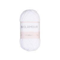 Glamour - GLAMOUR COTTON İP 50 GR - 1001 Glamour - GLAMOUR COTTON İP 50 GR - 1001
