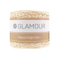 Glamour - GLAMOUR NATURA KAĞIT İP 250 GR - 1000