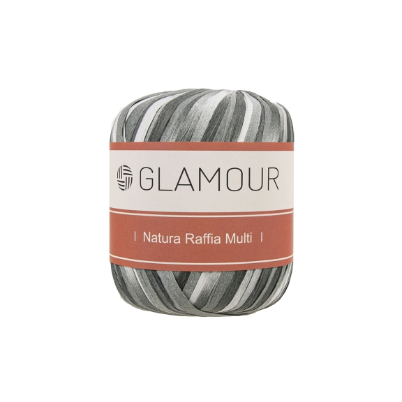 GLAMOUR NATURA MULTİ RAFFİA İP - 1030