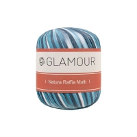 Glamour - GLAMOUR NATURA MULTİ RAFFİA İP - 1040