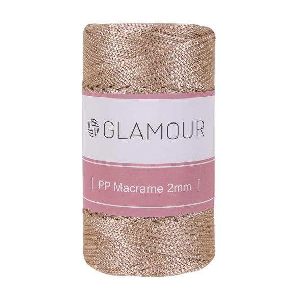 GLAMOUR PP MAKROME 2 MM - BEJ