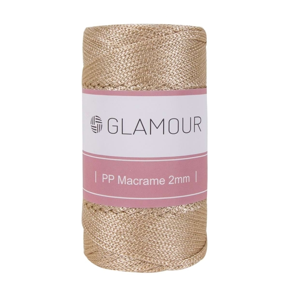 GLAMOUR PP MAKROME 2 MM - BEJ