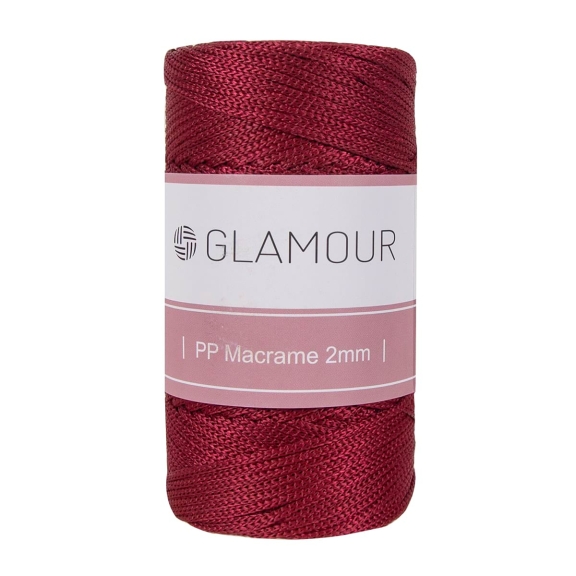 GLAMOUR PP MAKROME 2 MM - BORDO