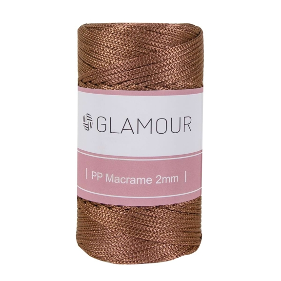 GLAMOUR PP MAKROME 2 MM - KAHVE