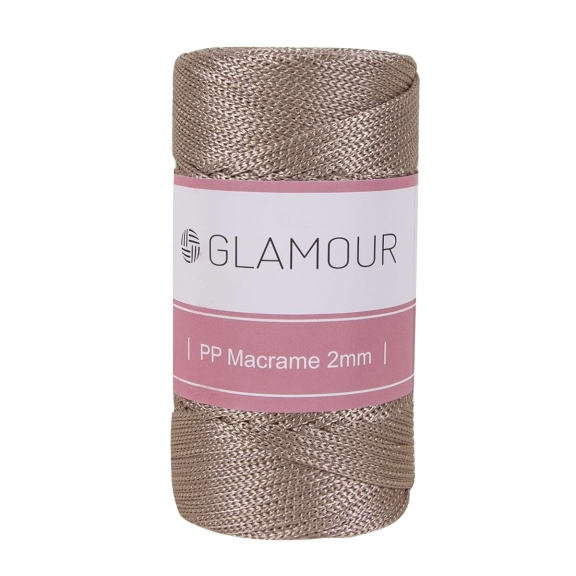 GLAMOUR PP MAKROME 2 MM - KOYU BEJ