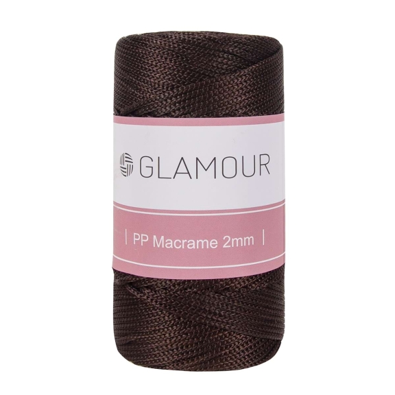 GLAMOUR PP MAKROME 2 MM - KOYU KAHVE