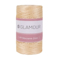 Glamour - GLAMOUR PP MAKROME 2 MM - KOYU KREM Glamour - GLAMOUR PP MAKROME 2 MM - KOYU KREM