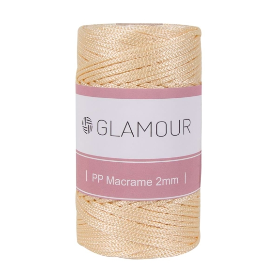 GLAMOUR PP MAKROME 2 MM - KOYU KREM