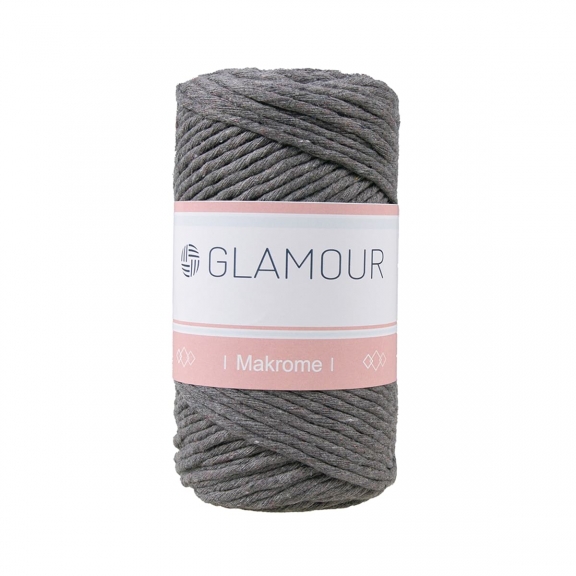 GLAMOUR TARANABİLİR MAKROME 3 MM - 250 GR - GRİ