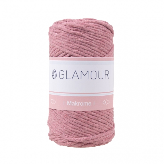 GLAMOUR TARANABİLİR MAKROME 3 MM - 250 GR - PUDRA