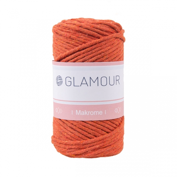 GLAMOUR TARANABİLİR MAKROME 3 MM - 250 GR - TURUNCU