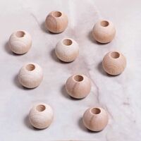  - HAM AHŞAP BONCUK 22MM