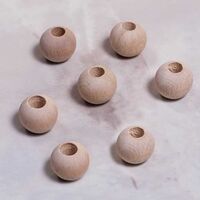  - HAM AHŞAP BONCUK 24MM