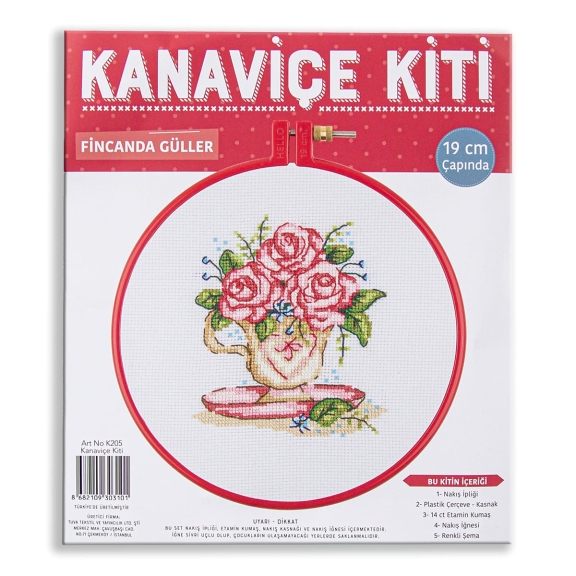 KANAVİÇE KİTİ 19 CM - K205