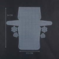  - KANVAS ÇANTA - 17.5 CM x 34 CM