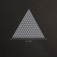 - KANVAS ÜÇGEN - 7,5 CM  - KANVAS ÜÇGEN - 7,5 CM