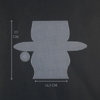  - KANVAS ÇANTA - 14,5 CM x 23 CM