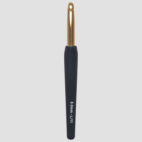 KNİTPRO GOLD - YUMUŞAK SAPLI TIĞ - 8 NO