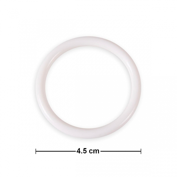 PLASTİK HALKA 4,5 CM - 10'LU