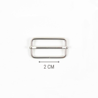 SÜRGÜLÜ ÇANTA TOKASI - 2 CM - Thumbnail