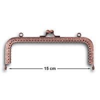 SASARİ - VİNTAGE METAL ÇANTA SAPI BRONZ 15 CM - 1113 SASARİ - VİNTAGE METAL ÇANTA SAPI BRONZ 15 CM - 1113