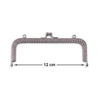 SASARİ - VİNTAGE METAL ÇANTA SAPI GÜMÜŞ 12 CM - 1112 SASARİ - VİNTAGE METAL ÇANTA SAPI GÜMÜŞ 12 CM - 1112