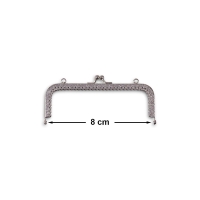 SASARİ - VİNTAGE METAL ÇANTA SAPI GÜMÜŞ 8 CM - 1110 SASARİ - VİNTAGE METAL ÇANTA SAPI GÜMÜŞ 8 CM - 1110
